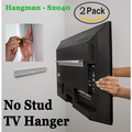 Electriduct Hangman No Stud Hanger For 26"- 55" TVs- 2pk S2040-2PK